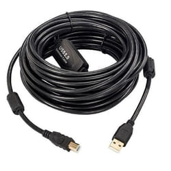 Microconnect USBAB20B-ACTIVE cavo USB USB 2.0 20 m USB A USB B Nero