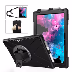 eSTUFF ES681890-BULK custodia per tablet 31,2 cm (12.3") Cover Nero - Vista aggiuntiva 3