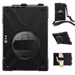 eSTUFF ES681890-BULK custodia per tablet 31,2 cm (12.3") Cover Nero - Vista aggiuntiva 4