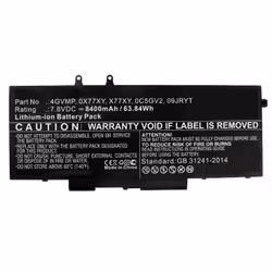 CoreParts MBXDE-BA0182, Batteria, DELL, Latitude 14 5400, Latitude 14 5500, N001L5400-D1306CN