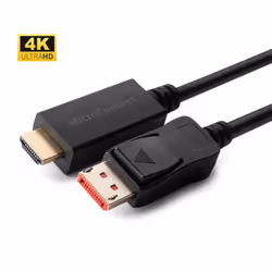 Microconnect MC-DP-HDMI-0504K, 0,5 m, DisplayPort, HDMI, Maschio, Maschio, Dritto