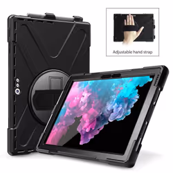 eSTUFF ES683600-BULK custodia per tablet 31,2 cm (12.3") Cover Nero