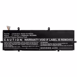 CoreParts MBXAS-BA0274 ricambio per laptop Batteria
