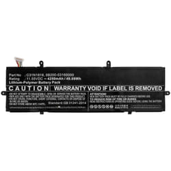 CoreParts MBXAS-BA0274 ricambio per laptop Batteria