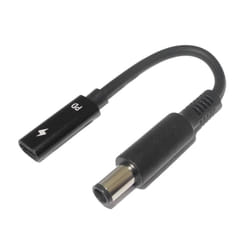 CoreParts MBXUSBC-CO0001 adattatore per inversione del genere dei cavi USB C 7.4*5.0 Nero