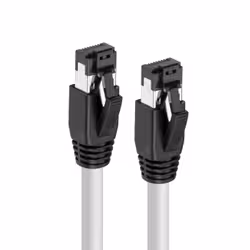 Microconnect MC-SFTP80025W cavo di rete Bianco 0,25 m Cat8.1 S/FTP (S-STP) - Vista aggiuntiva 2