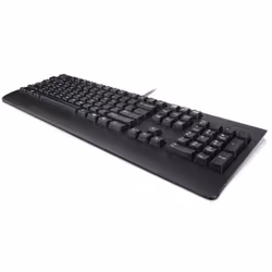 Lenovo Preferred Pro II, Full-size (100%), Cablato, USB, QWERTY, Nero
