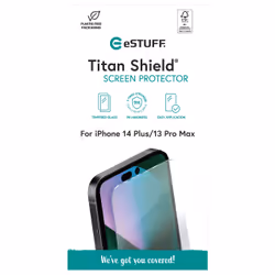 eSTUFF ES501370 protezione per lo schermo e il retro dei telefoni cellulari Pellicola proteggischermo trasparente Apple 1 pz