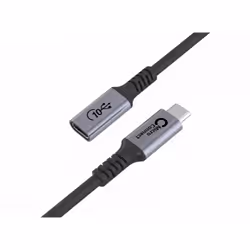 Microconnect USB3.2CC1EX cavo USB USB4 Gen 2x2 1 m USB C Nero - Vista aggiuntiva 2