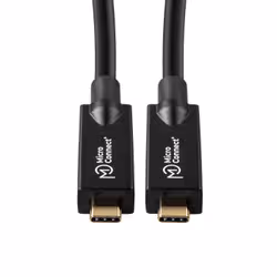Microconnect USB3.2CC10OP cavo USB USB 3.2 Gen 2 (3.1 Gen 2) 10 m USB C Nero - Vista aggiuntiva 2