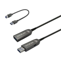 Vivolink PROUSB3AAF50 cavo USB USB 3.2 Gen 1 (3.1 Gen 1) 50 m USB A Nero