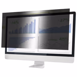 eSTUFF GLBW23540304, 60,5 cm (23.8"), 16:9, Filtro per la privacy senza bordi per display, Opaco, Antiriflesso, 225,5 g