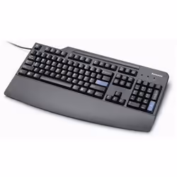 Lenovo 41A5328, Full-size (100%), Cablato, USB, QWERTY, Nero