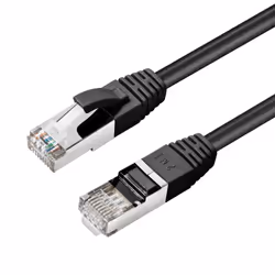 Microconnect SSTP607S, 7 m, Cat6, S/FTP (S-STP), RJ-45, RJ-45, Nero