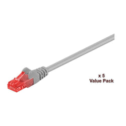 Microconnect V-UTP615VP cavo di rete Grigio 15 m Cat6 U/UTP (UTP)