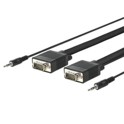 Microconnect MONGG3BMJ cavo VGA 3 m VGA (D-Sub) Nero