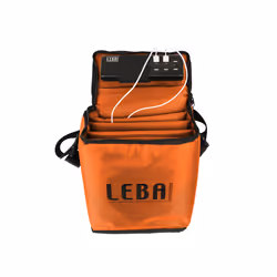 Leba NoteBag NB2-5TAB-ORA portable device management cart& cabinet Case per la gestione dei dispositivi portatili Arancione