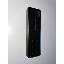 Leba NoteCharge NCHAR-UC6-20W-SC Caricabatterie per dispositivi mobili Tablet, Universale Nero USB Ricarica rapida Interno
