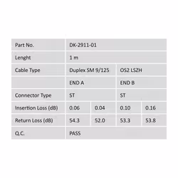 Digitus Cavo patch LWL monomodale, ST/ST - Vista aggiuntiva 5