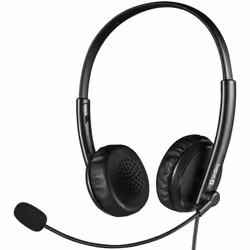 Sandberg 126-21, Cablato, Ufficio, 20 - 20000 Hz, 110 g, Cuffie, Nero
