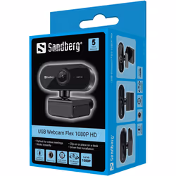 Sandberg USB Webcam Flex 1080P HD - Vista aggiuntiva 5