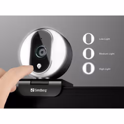 Sandberg Streamer USB Webcam Pro - Vista aggiuntiva 4