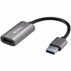 Sandberg 134-19, 2.0, USB tipo A, Uscita HDMI