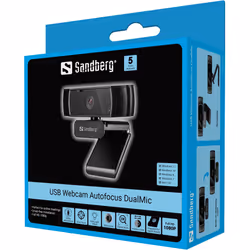 Sandberg 134-38 webcam 2,07 MP 1920 x 1080 Pixel USB 2.0 Nero - Vista aggiuntiva 6
