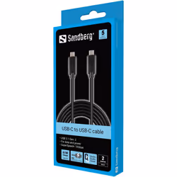 Sandberg USB-C > USB-C 2M USB 3.1 Gen.2 - Vista aggiuntiva 2