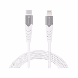 Sandberg USB-C PD to Lightning MFI 1M, 1 m, Lightning, USB C, Maschio, Maschio, Bianco