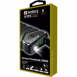 Sandberg Survivor Powerbank 20100 - Vista aggiuntiva 7