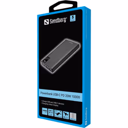 Sandberg 420-58 batteria portatile 10000 mAh Nero - Vista aggiuntiva 2