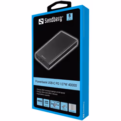 Sandberg 420-63 batteria portatile Ioni di Litio 40000 mAh Nero