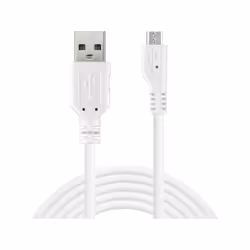 Sandberg MicroUSB Sync/Charge Cable 3m, 3 m, USB A, Micro-USB B, USB 2.0, Maschio/Maschio, Bianco