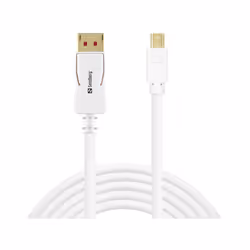 Sandberg DP-MiniDP 1.4 8K60Hz 2m, 2 m, DisplayPort, Mini DisplayPort, Maschio, Maschio, 7680 x 4320 Pixel