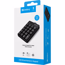 Sandberg USB Wired Numeric Keypad - Vista aggiuntiva 3