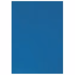 Q-CONNECT KF00500, A4, Cloruro di polivinile (PVC), Blu, 250 g/m², Cina, 100 pz