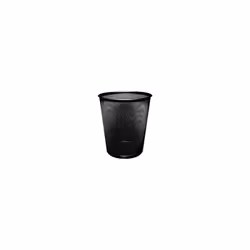 Tipo: Cestino per rifiuti; Colore: Nero; Materiale: Metallo; Q.tà perpack: 12 nr; Diametro: 295 mm; Capacità: 19 lt