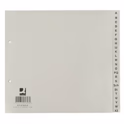 Q-CONNECT KF01808, Grigio, Polipropilene (PP), A4, Germania
