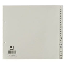 Q-CONNECT KF01808 divisore Polipropilene (PP) Grigio