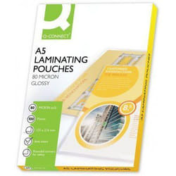 Q-CONNECT KF04106 pellicola per plastificatrice 100 pz