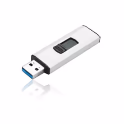 Q-CONNECT KF16368, 8 GB, USB tipo A, 3.2 Gen 1 (3.1 Gen 1), Lamina di scorrimento, Nero, Bianco