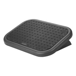 Q-CONNECT KF17985 poggiapiede da scrivania Nero