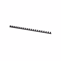 Q-CONNECT Plastic Combs, Rilegatura a pettine, Nero, Plastica, 100 pz, Cina, 24,6 mm