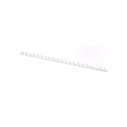Q-CONNECT Plastic Combs, Rilegatura a pettine, Bianco, Plastica, 100 pz, Cina, 24,6 mm