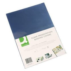 Q-CONNECT KF32159 cartellina A3 Cloruro di polivinile (PVC) Trasparente 100 pz