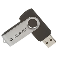 Q-CONNECT KF41512 unità flash USB 8 GB USB tipo A 3.2 Gen 1 (3.1 Gen 1) Acciaio inox