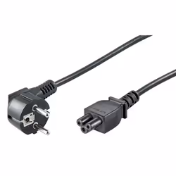 Microconnect PE010818, 1,8 m, CEE7/7, Accoppiatore C5, H05VV-F3G, 250 V, 10 A