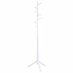 Actona Bremen, Da terra, Albero della gomma, 7 gancio(i), Bianco, Bianco, Bremen