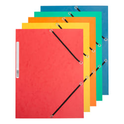Q-CONNECT KF02174 cartella Cartoncino Colori assortiti A4